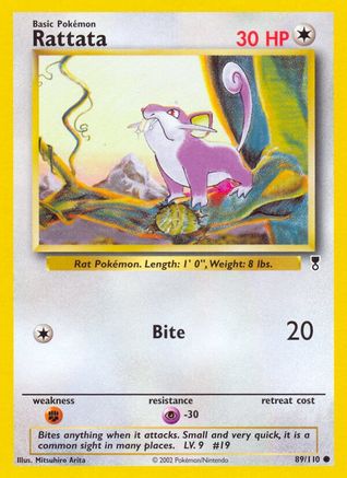 Rattata 089/110 [Legendary Collection]  - Reverse Holofoil