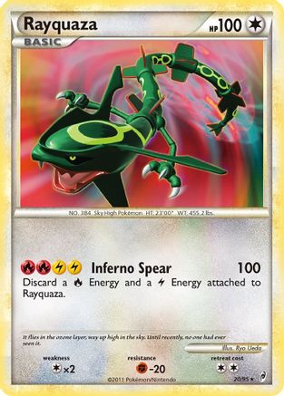 Rayquaza 020 [Call of Legends]  - Reverse Holofoil