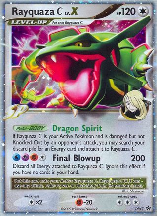 Rayquaza C LV.X DP47 [Diamond and Pearl Promos]  - Holofoil