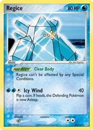 Regice 027 [Holon Phantoms]  - Reverse Holofoil