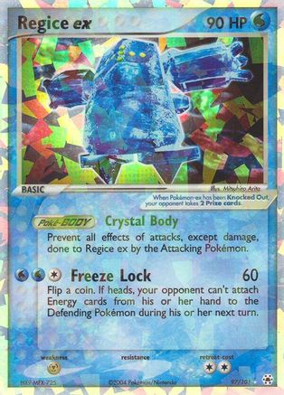 Regice ex 097 [Hidden Legends]  - Holofoil