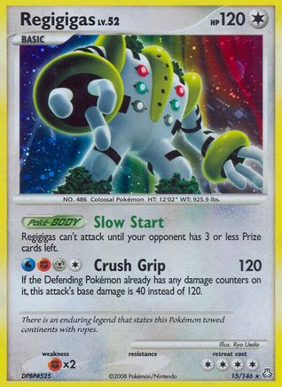 Regigigas (15) 015 [Legends Awakened]  - Reverse Holofoil