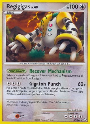 Regigigas (37) 037 [Legends Awakened]