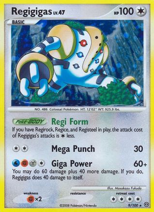 Regigigas 009 [Stormfront]  - Holofoil