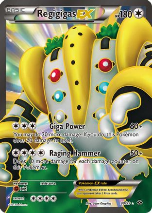 Regigigas EX (99 Full Art) 099 [Next Destinies]  - Holofoil