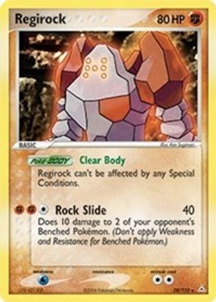 Regirock 028 [Holon Phantoms]  - Reverse Holofoil