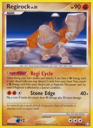 Regirock 038 [Legends Awakened]  - Reverse Holofoil