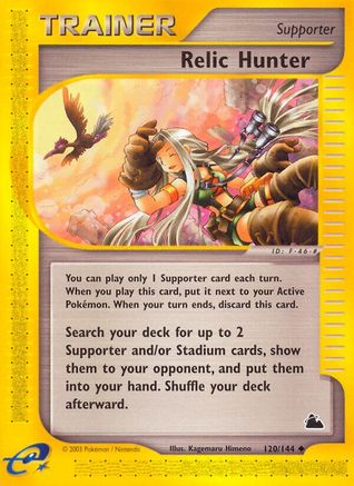 Relic Hunter 120 [Skyridge]  - Reverse Holofoil