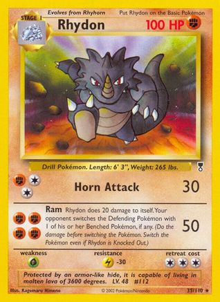 Rhydon 035 [Legendary Collection]