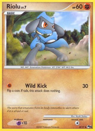 Riolu 008 [POP Series 6]