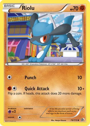 Riolu 079 [Legendary Treasures]