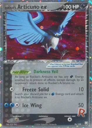 Rocket's Articuno ex 096 [Team Rocket Returns]
