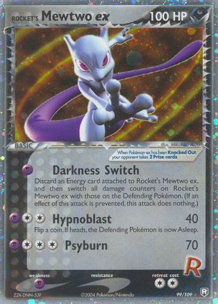 Rocket's Mewtwo ex 099 [Team Rocket Returns]