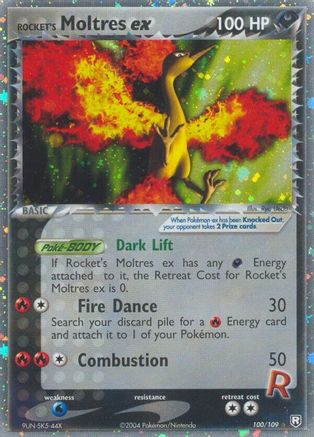 Rocket's Moltres ex 100 [Team Rocket Returns]  - Holofoil