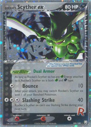 Rocket's Scyther ex 102 [Team Rocket Returns]  - Holofoil