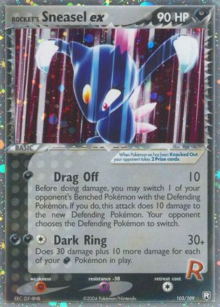 Rocket's Sneasel ex 103 [Team Rocket Returns]