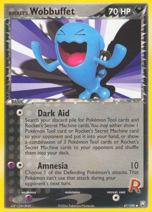 Rocket's Wobbuffet 047/109 [Team Rocket Returns]  - Reverse Holofoil