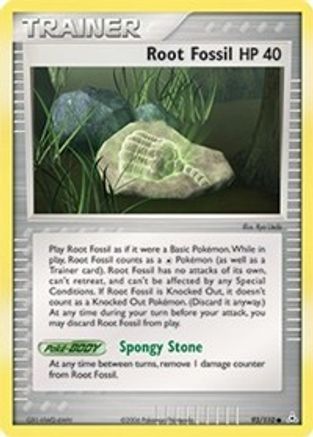 Root Fossil 093 [Holon Phantoms]  - Reverse Holofoil
