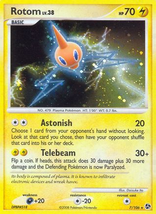 Rotom 007 [Great Encounters]  - Reverse Holofoil