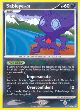 Sableye 048/100 [Stormfront]  - Reverse Holofoil
