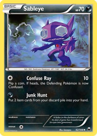 Sableye 062/108 [Dark Explorers]
