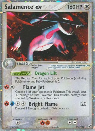 Salamence ex 103 [Deoxys]  - Holofoil