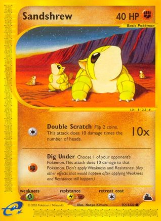 Sandshrew 092 [Skyridge]