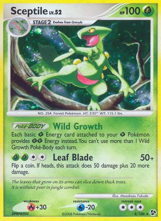 Sceptile 008/106 [Great Encounters]  - Holofoil