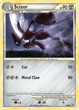 Scizor 007/90 [Undaunted]  - Holofoil