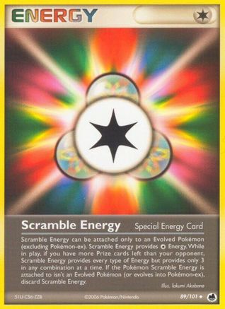 Scramble Energy 089/101 [Dragon Frontiers]  - Reverse Holofoil