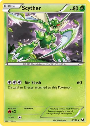 Scyther 004 [Dark Explorers]  - Reverse Holofoil