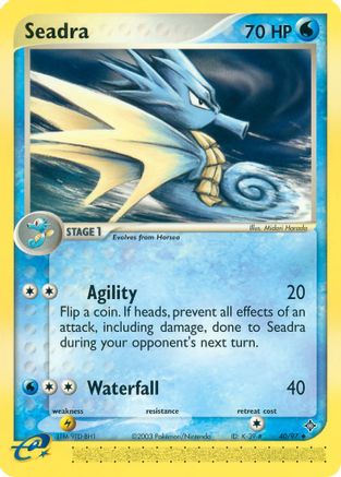 Seadra 040/97 [Dragon]  - Reverse Holofoil