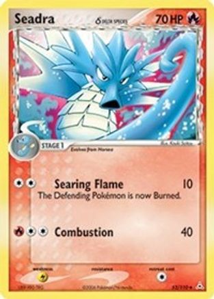 Seadra (Delta Species) 052/110 [Holon Phantoms]  - Reverse Holofoil