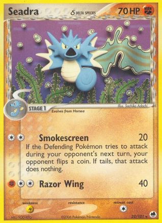 Seadra 022/101 [Dragon Frontiers]