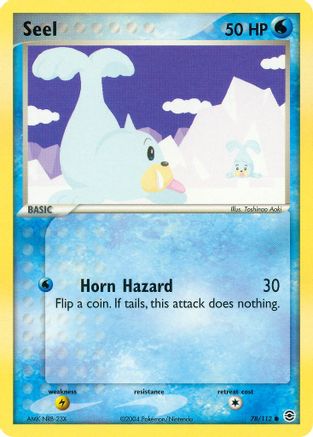 Seel 078/112 [FireRed & LeafGreen]  - Reverse Holofoil