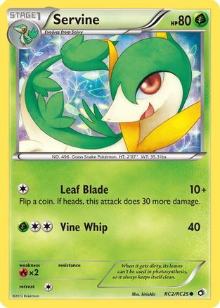 Servine RC2/RC25 [Legendary Treasures Radiant Collection]  - Holofoil
