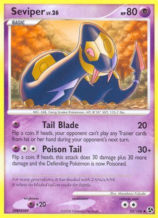 Seviper 052 [Great Encounters]  - Reverse Holofoil