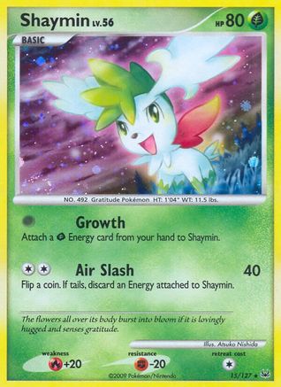 Shaymin (15) 015 [Platinum]  - Holofoil
