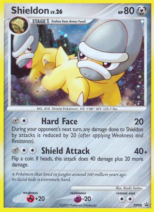 Shieldon DP08 [Diamond and Pearl Promos]  - Holofoil