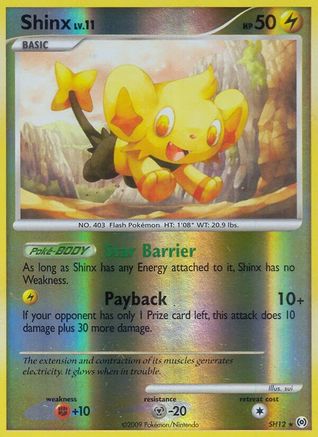 Shinx (Shiny) SH12 [Arceus]  - Reverse Holofoil