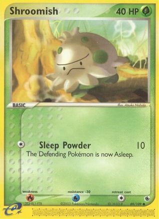 Shroomish 069/109 [Ruby and Sapphire]  - Reverse Holofoil