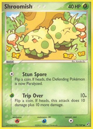 Shroomish 072/107 [Deoxys]  - Reverse Holofoil