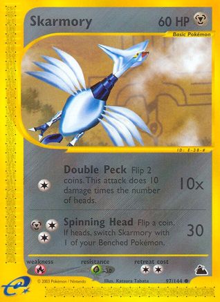 Skarmory 097 [Skyridge]  - Reverse Holofoil
