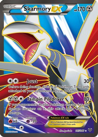 Skarmory EX (145 Full Art) 145 [XY Base Set]  - Holofoil
