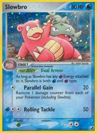 Slowbro 013 [Unseen Forces]  - Holofoil