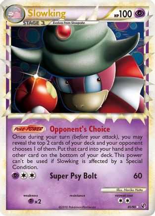 Slowking (Prime) 085/90 [Undaunted]  - Holofoil