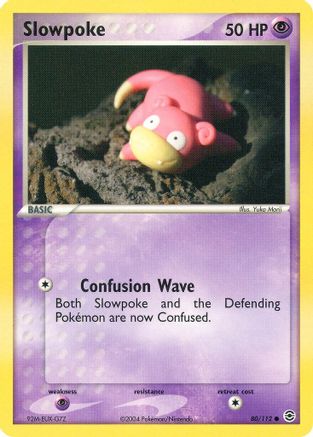 Slowpoke 080/112 [FireRed & LeafGreen]  - Reverse Holofoil