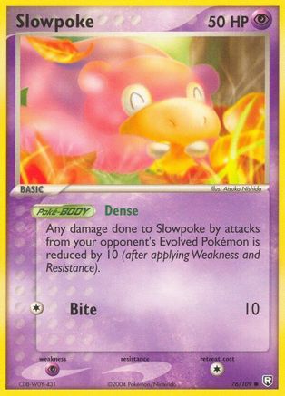 Slowpoke 076/109 [Team Rocket Returns]  - Reverse Holofoil