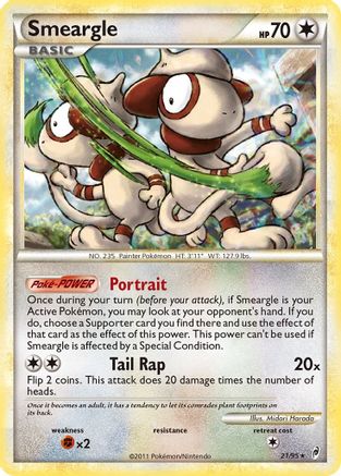 Smeargle 021 [Call of Legends]  - Holofoil
