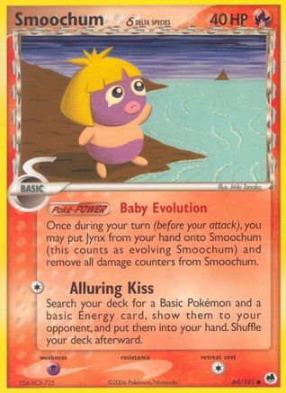 Smoochum (Delta Species) 064/101 [Dragon Frontiers]
